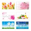 Oil-proof Kitchen Wall Sticker Rose Tulip Flower Dolphin Dandelion Self-adhesive Waterproof Heat Resistant Bathroom Kitchen Wall Art Decal Decoration