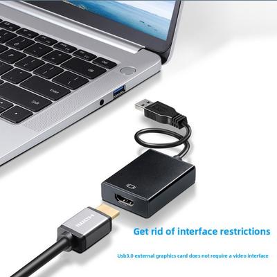 Адаптер USB 3.0 - HDMI 1080P HD Видео Конвертер со встроенным драйвером для ноутбука ПК Mac