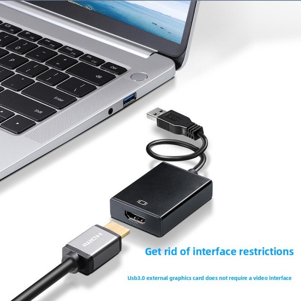 Адаптер USB 3.0 - HDMI 1080P HD Видео Конвертер со встроенным драйвером для ноутбука ПК Mac