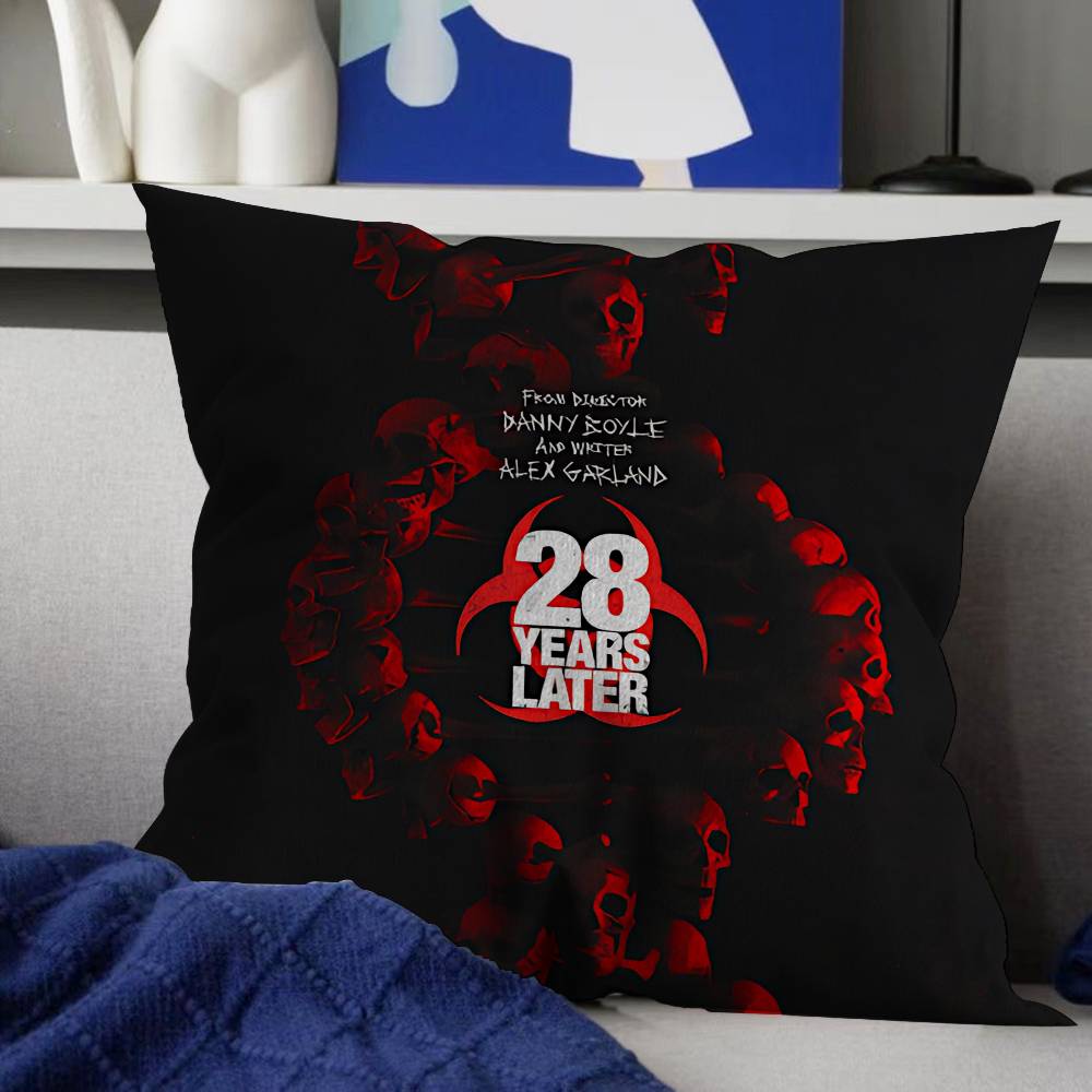 Movie Trror 28 DDays LLater 4545cm Cushion Cover Pillow Cover Decor Pillowcase Home Pillowcase For Couch Pillow
