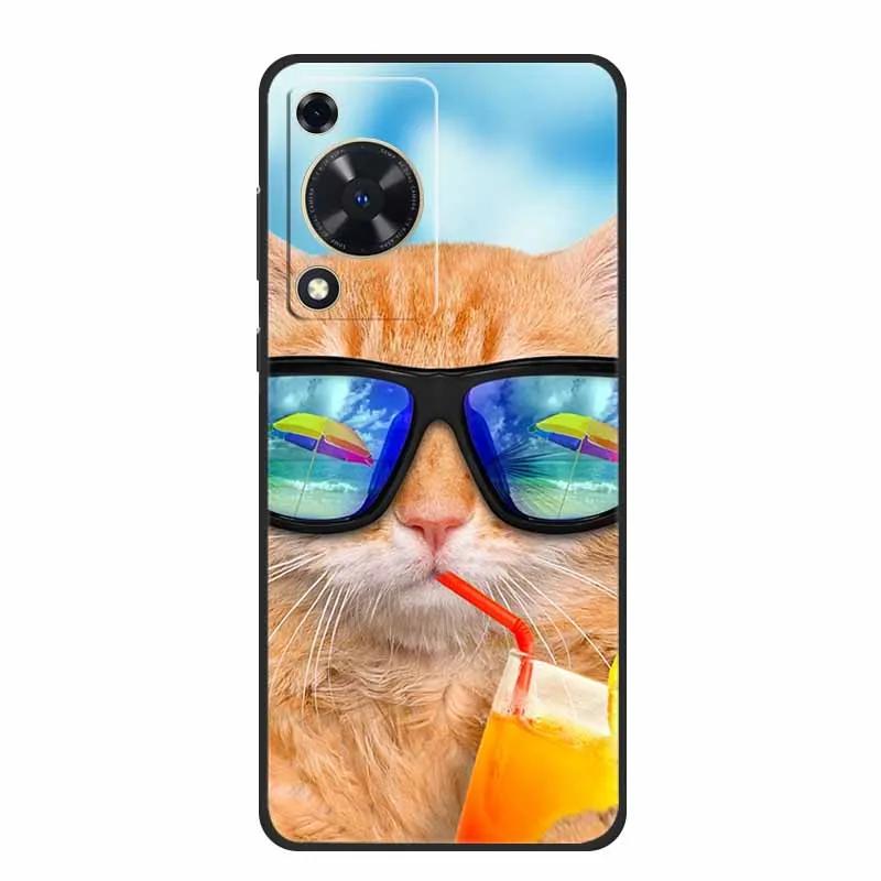Для Huawei Nova Y72s Чехол Y 72 S Чехол Черный Силикон ТПУ Мягкая Задняя Крышка Для Huawei Nova Y72 Y63 Чехол для Телефона Y 63 72 Funda Оболочка