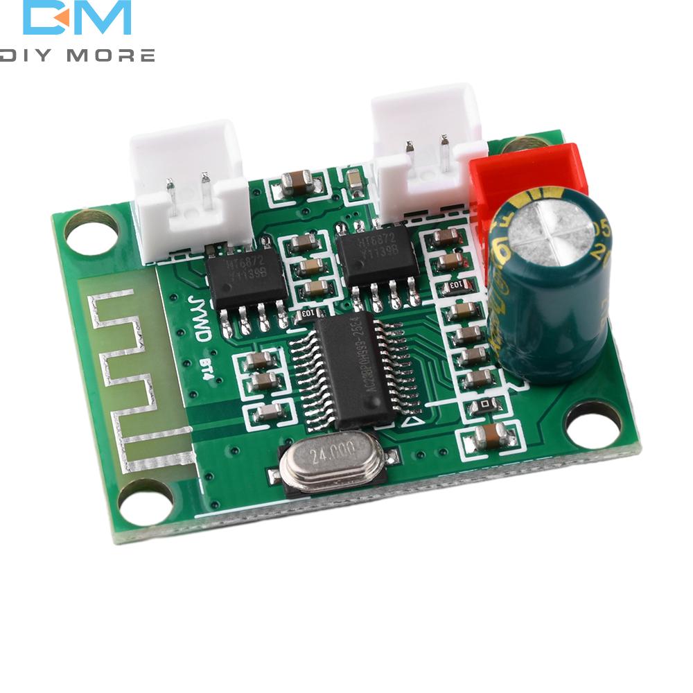 Плата усилителя мощности звука Bluetooth DC 3,3 В-5 В, 4 Ом, 3 Вт+3 Вт, двухканальный стерео Bluetooth-аудиомодуль для DIY Bluetooth-аудио