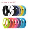 TPU Wrist Strap Bracelet Replacement Watchband for Xiaomi Mi Band 2/3/4 Wristbands
