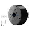 Protective Outdoor Camera Bracket Waterproof Junction Box for Security Camera, Easy Installation Surveillances Accessory