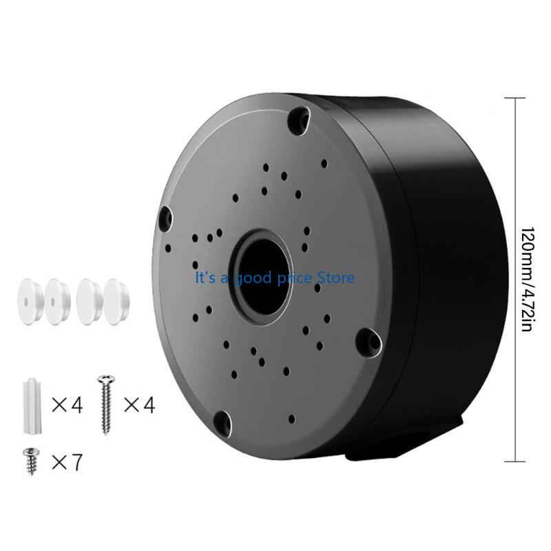Protective Outdoor Camera Bracket Waterproof Junction Box for Security Camera, Easy Installation Surveillances Accessory