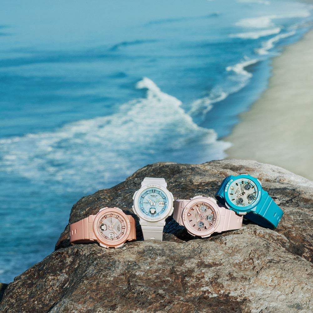 [Casio] Baby Gee BEACH TRAVELER BGA-250-1AJF женские черные