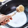 Stove Washing Brush Decontamination Rich Foam Bamboo Multipurpose Kitchen Scrub Brush for Home