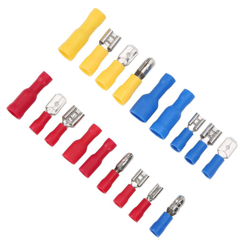 120 шт. комплект клемм холодного прессования для обжима электрических проводов, соединительные аксессуары