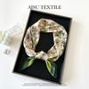Small Scarves With Spring And Autumn Prints  New Simulation Silk Square Scarves For Women's Fashion High-end Scarves Versatile Small Scarves