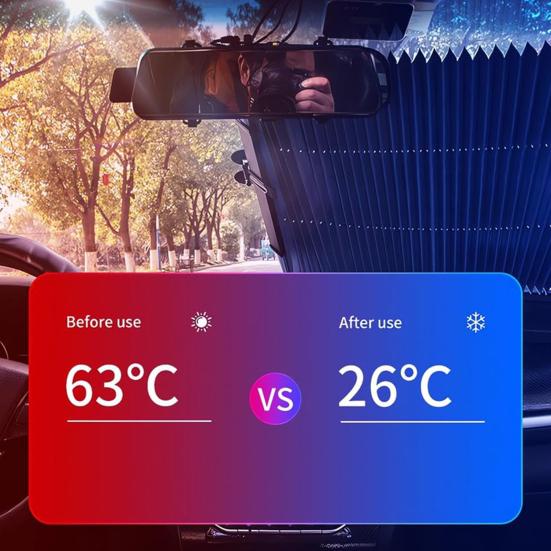 Автомобильная выдвижная штора, идеальная защита от солнца, универсальный солнцезащитный козырек широкого применения для всех транспортных средств
