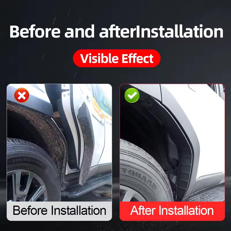 Брызговики щиток для 2024 2025 Toyota Land Cruiser 250 Prado LC250 Внешние аксессуары Брызговики Крыло