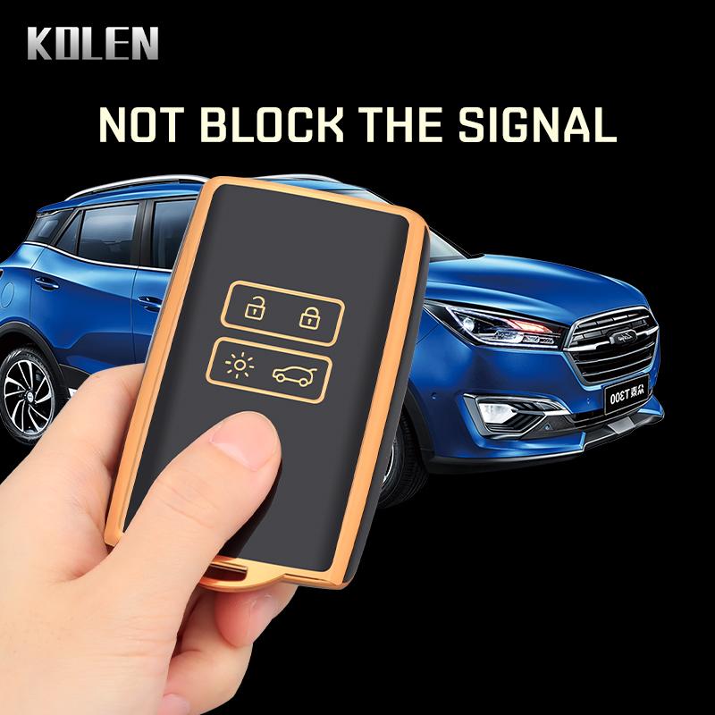 ТПУ Чехол-Оболочка Брелок для Ключа Автомобиля Для Renault Koleos Kadjar Captur Megane Talisman Espace Clio Zoe Scenic 4 Arkana Dacia Sandero