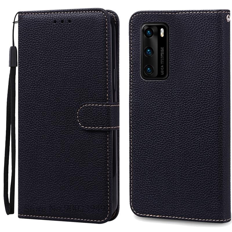 Чехол P40 P 40 Pro для Huawei P40, мягкий силиконовый чехол, чехол для телефона Huawei P40 Pro, чехол-кошелек, кожаный чехол, Fundas