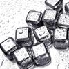304 Stainless Steel Whiskey Ice Cubes - Fast-Freeze Metal Cooling Stones