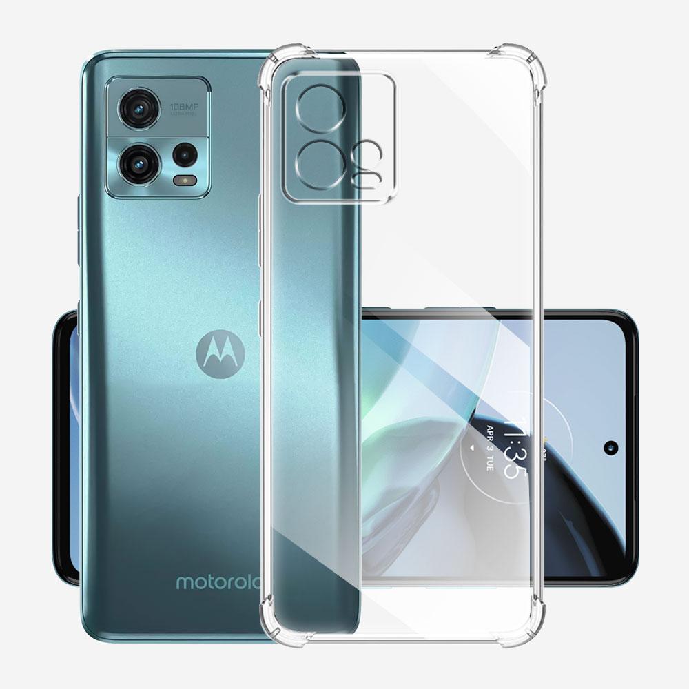 Для Motorola Moto G72 5G Чехол Прозрачный Противоударный Силиконовый Мягкий Защитный Чехол Для Moto G73 5G Прозрачный Коке Для MotoG72 G 72 Funda