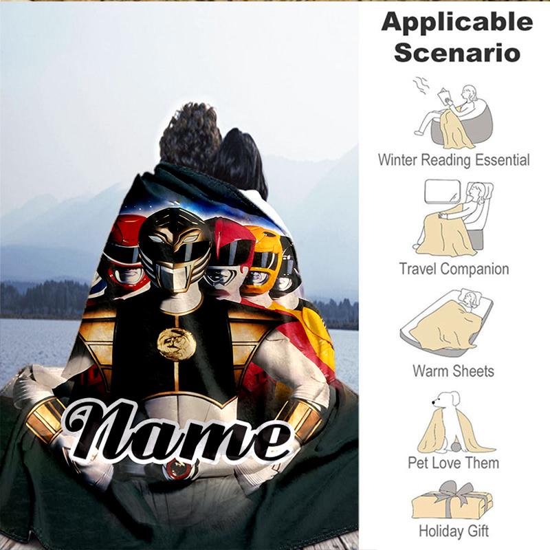 Custom Name Rangers Legacy Blanket Lightweight Ideal Bedding Blanket Perfect for Travel, Camping, Living Rooms, Sofas, Christmas gift