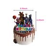 34 шт. Товары для вечеринки Five Nights at Freddy's включают топпер для торта, воздушные шары, баннер