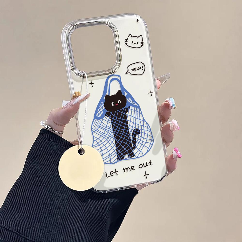 Расписной чехол для телефона для iPhone 12 13 15 16 iPhone 16 12 13 14 15 Pro 14 15 16 Pro Max Полное покрытие Противоударный Защита от отпечатков пальцев Свежий стиль Защитный чехол