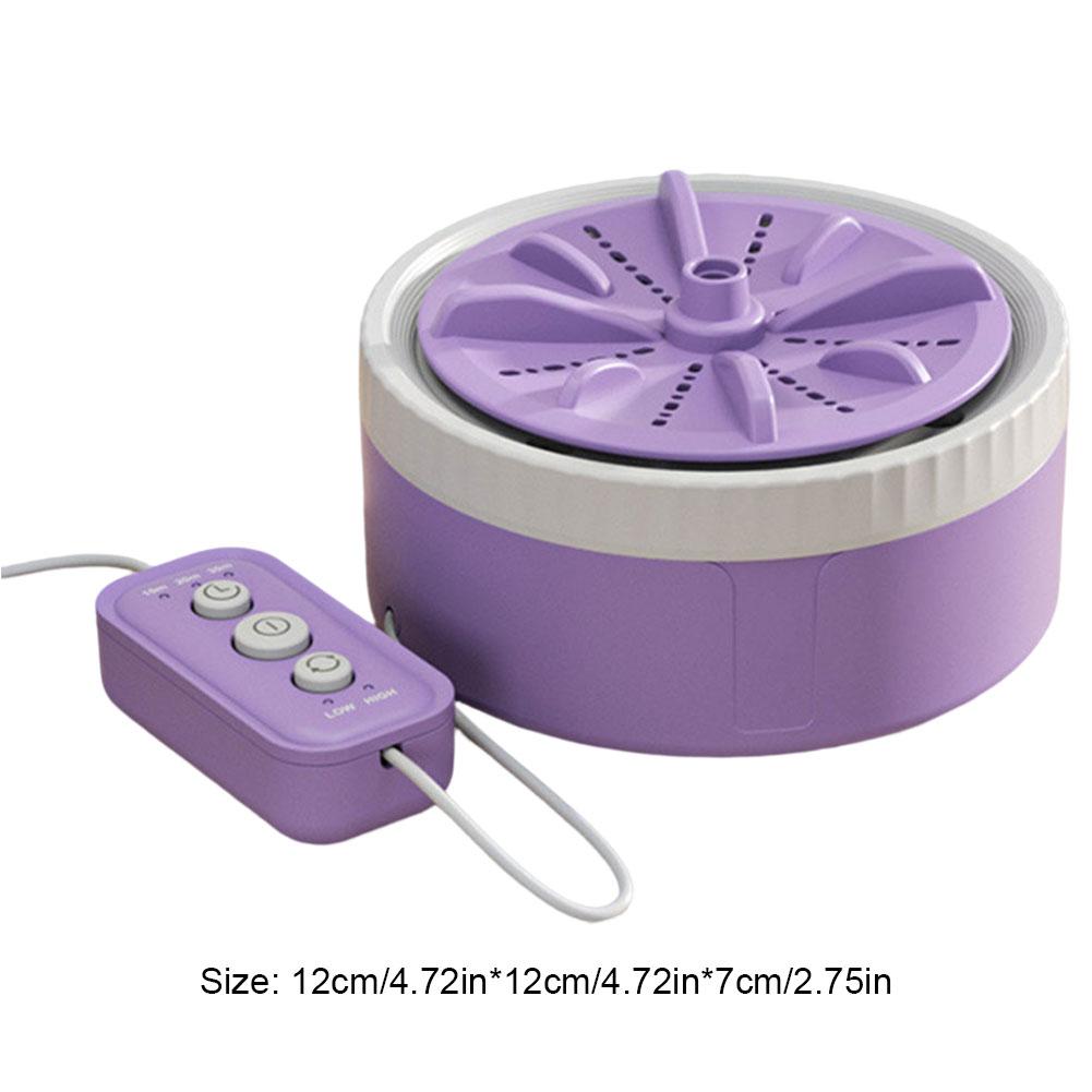 Мини-стиральная машина для путешествий Портативная вращающаяся турбинная стиральная машина Легкое нижнее белье Носки Детская одежда Стиральная машина USB