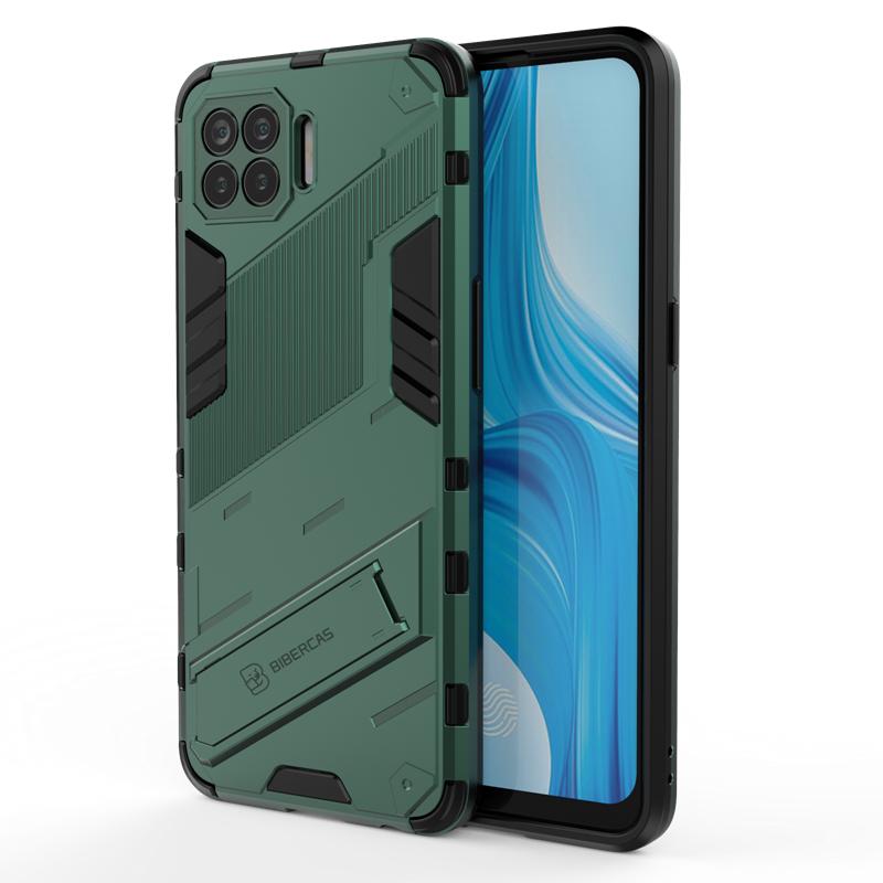 Для OPPO F17 F19 Pro Plus чехол автомобильный магнитный держатель подставка силиконовый чехол для телефона для OPPO A93 Reno4 Lite бронированный противоударный чехол на заднюю панель