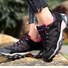 Большие уличные походные ботинки для пар, спортивная обувь для весны и лета, мужская и женская обувь из сетчатой ткани с защитой от скольжения для путешествий и бездорожья