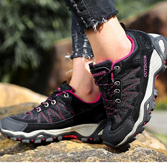 Большие уличные походные ботинки для пар, спортивная обувь для весны и лета, мужская и женская обувь из сетчатой ткани с защитой от скольжения для путешествий и бездорожья