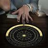 Metaphysical Message Board Mat Witchcraft Fortune Telling Altar Board Divinations Pendulum Board Round Dowsing Board