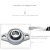 4/10Pcs Block Bearing KP08 KP000 KP001 KP002 KP003 KP004 Pillow Block Bearing Bore Ball Bearing Pillow Block Mounted Support