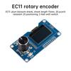 0,96/1,3-дюймовый OLED-дисплей EC11 Модуль вращающегося энкодера Интерфейс IIC Интегрированный DIY-модуль Точное определение вращения на 360°