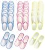 Disposable Cleaning 30 Pairs Sets of 15 Slippers, (2 Pairs)