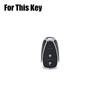 Alloy Leather Car Key Case Cover For Chevrolet Cruze Trailblaze Malibu Camaro