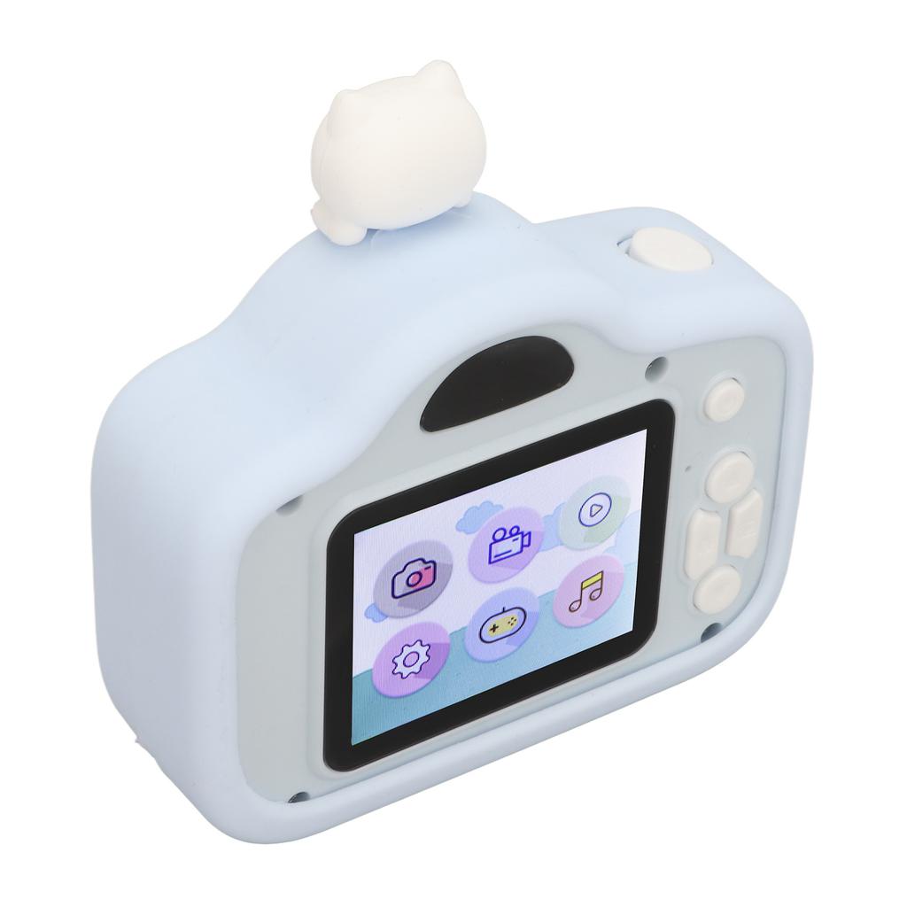 Kids Camera Multi Mode Filter USB Charging Cute Cartoon Mini Children Digital Camera with Lanyard