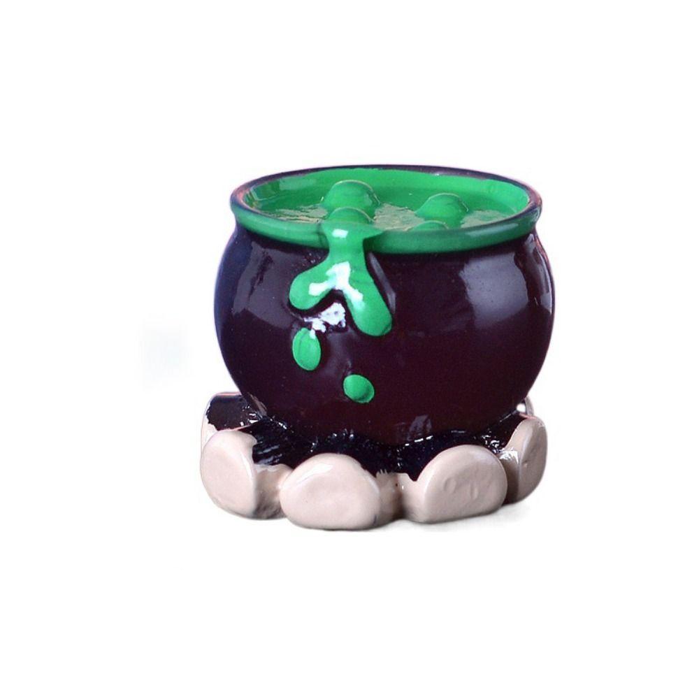 Cartoon Halloween Ghost Miniatures Micro Landscape Ghost Ornament  Festival Gift