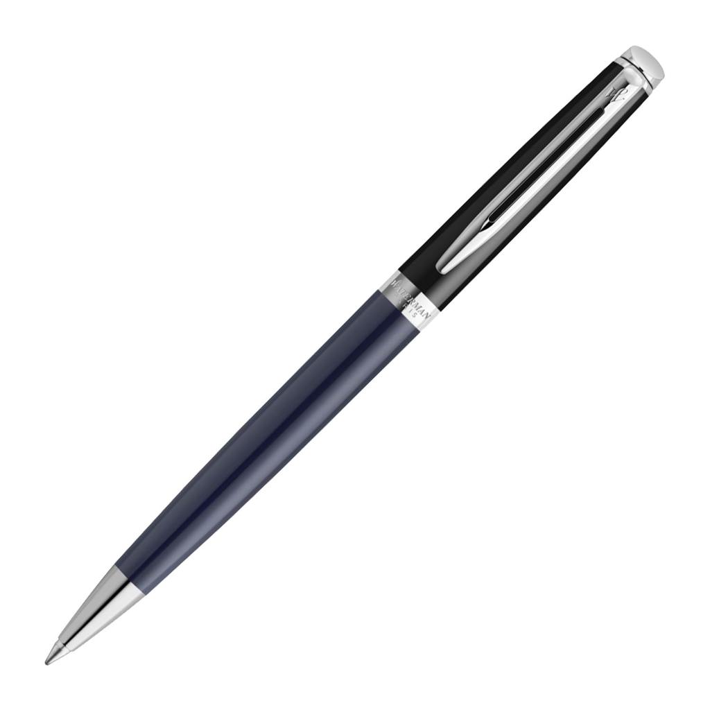 WATERMAN Metropolitan Essential CT Ballpoint Fine Gift Premium Authentic Product Number 2202914 Black-Blue Pen, Nib, Oil-Based, Boxed, Quality,