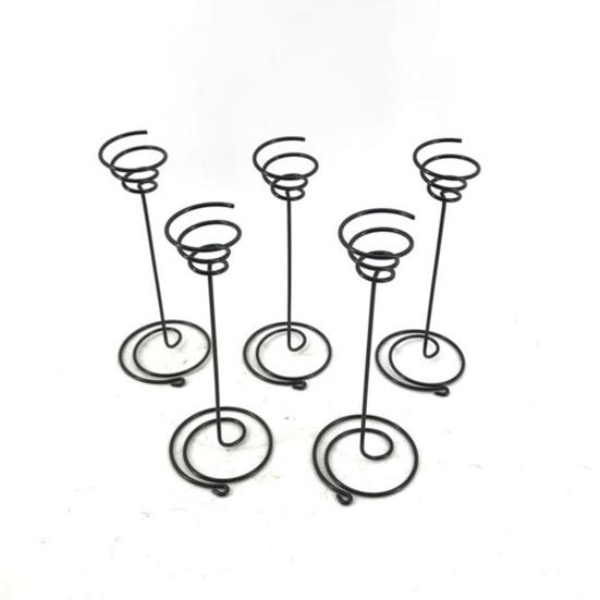 Flower Stand Spiral Design Iron Art Air Pineapple Rack Green Plant Display Holder