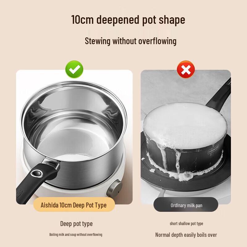 ASD Magnetic Stainless Steel Milk Pot