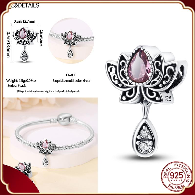 Подвески Plata De Ley S925, серебряный хамелеон, светящийся светлячок, самолет, чемодан, подходит для S925, оригинальные браслеты, кулон, ювелирные изделия своими руками