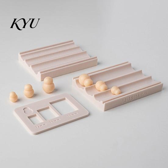 Portable Clay Mold Polymer Ball Maker for Jewelry Making, 12/15/18mm Sphere Shaper Precision Sizing Caliper Roller Tool DIY Earrings And Beads,