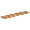 VidaXL Wall Shelf, Floating Shelf, Wall Decoration for Office Living Room, Rectangular Solid Acacia Edge 370228