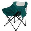 Складной уличный стул-луна со спинкой - Портативный и компактный для рыбалки и кемпинга