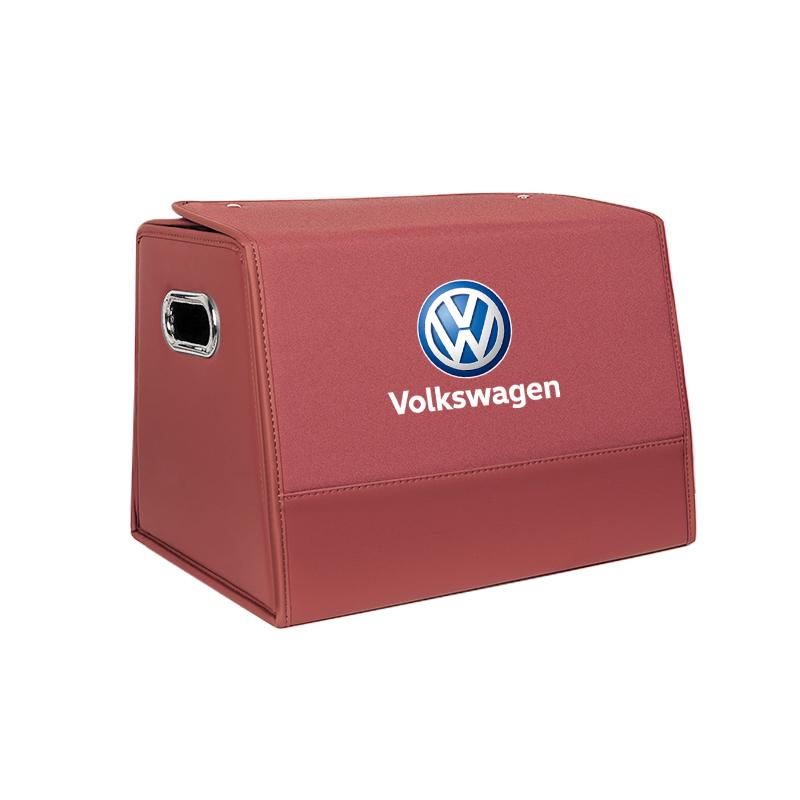 Portable Car Trunk Storage Box Large Capacity Storage Box Valve Cap For VW Golf Amarok T5 Phaeton Teramont ID3 Tiguan T-Cross P BEV1