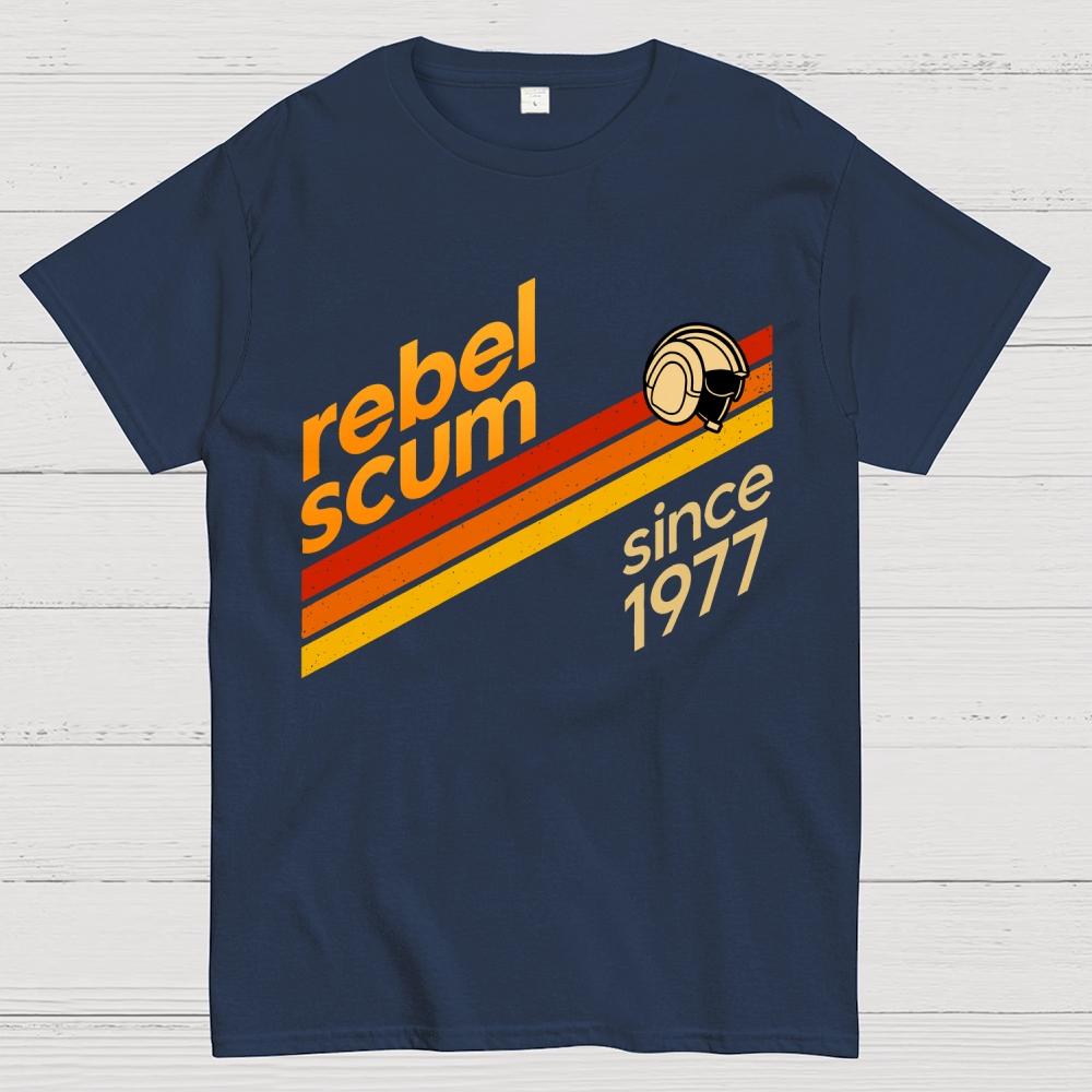 Vintage Scum Old School Scum Since 1977 Cotton Summer Casual Cool Loose T-Shirt