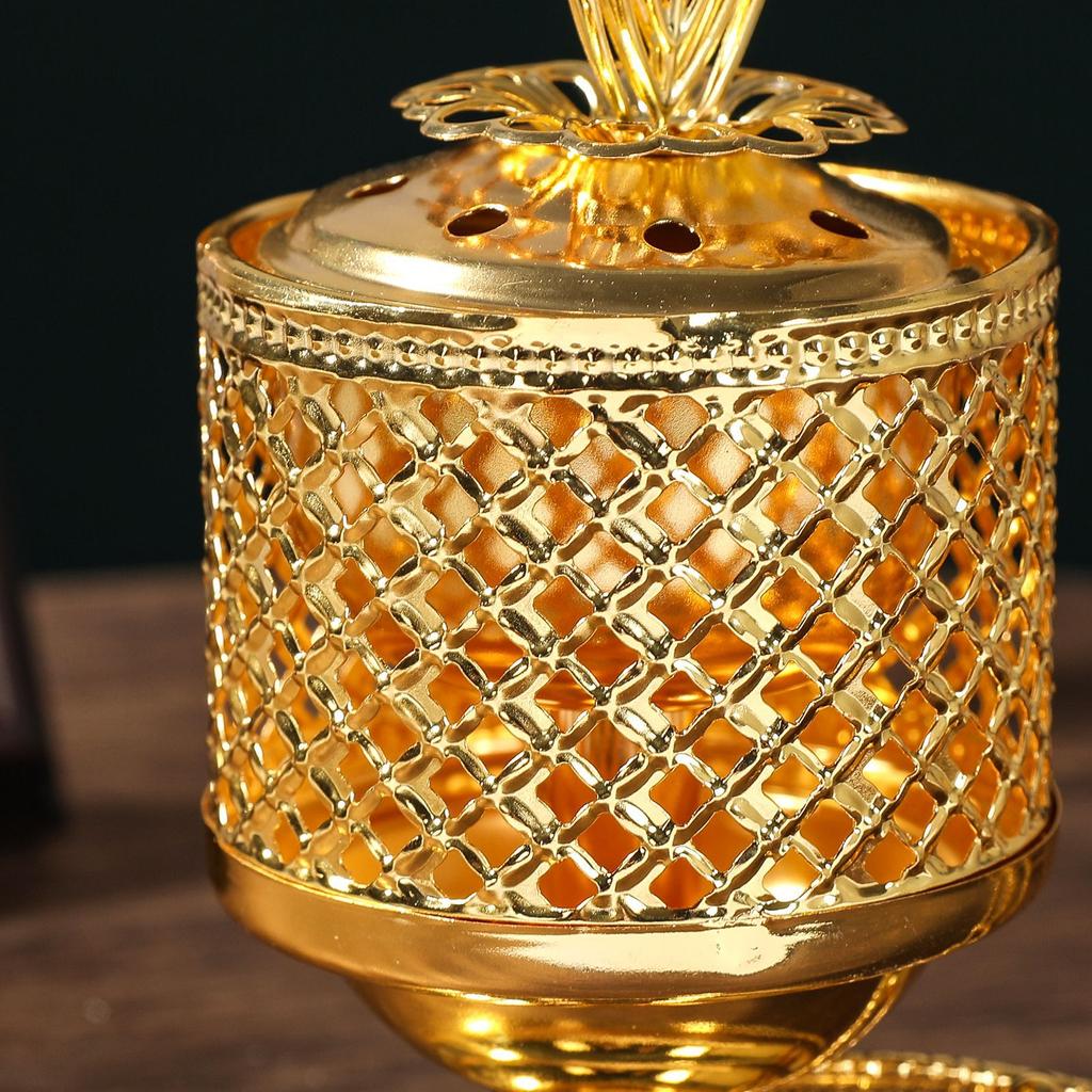 Угольный аромакуритель с подставкой для благовоний Праздничное собрание Ручной декоративный реквизит Ремесленный реквизит