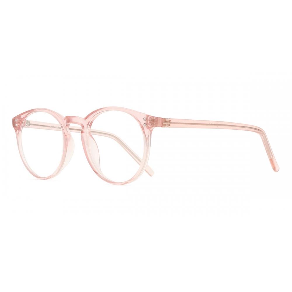 Full Rim Oval Transparent Pink Smartbuy Collection Chade Cp123c Fashion Unisex Eyeglasses