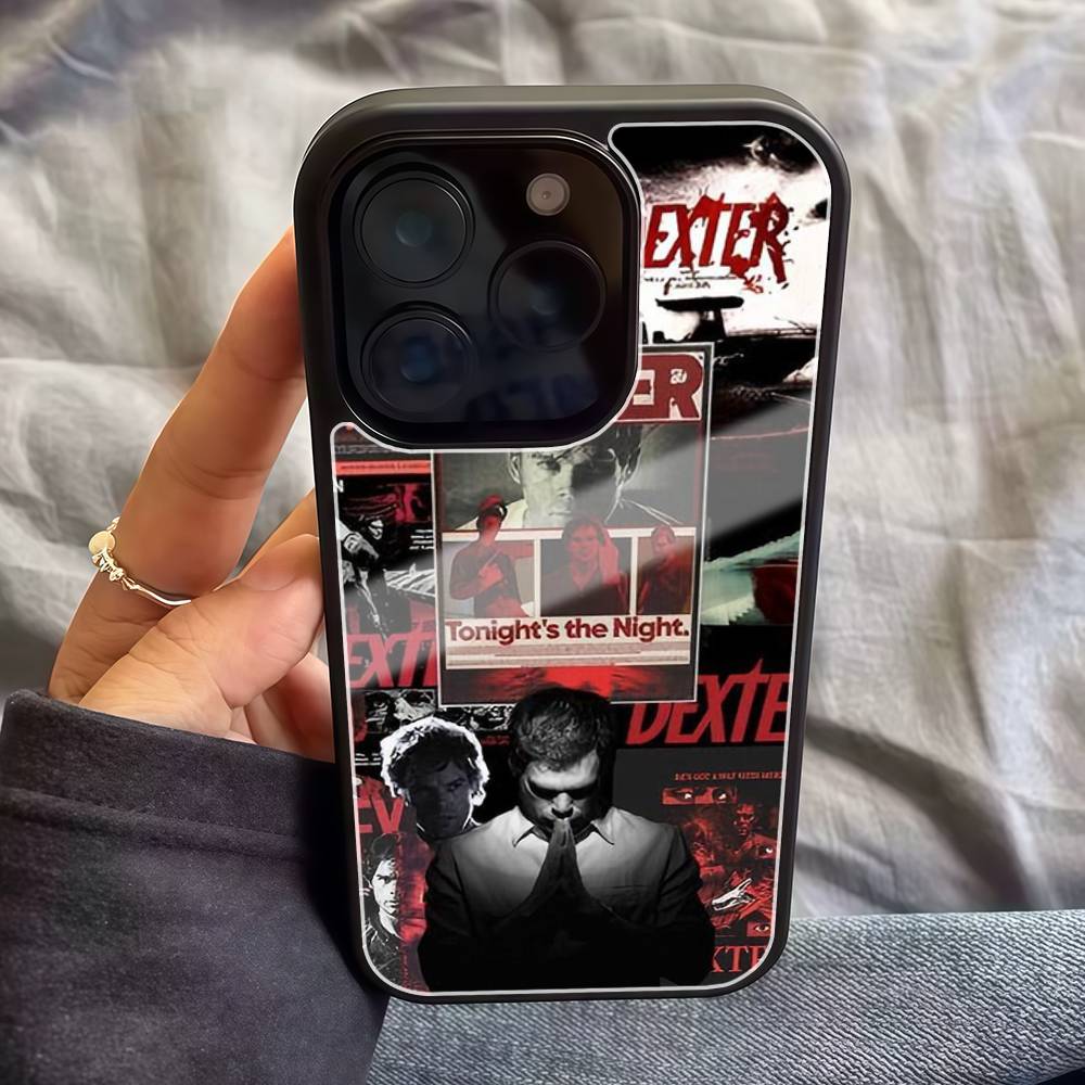 D-Dexter M-Morgan Phone Case Silicone PC+TPU For For IPhone 11 12 13 14 15 16 Plus 17 Pro Max Cover