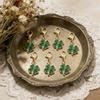 Ornaments Bag Hanging Friendship Four Leaf Clover Pendant Funny Lucky Clover Keychain Gifts