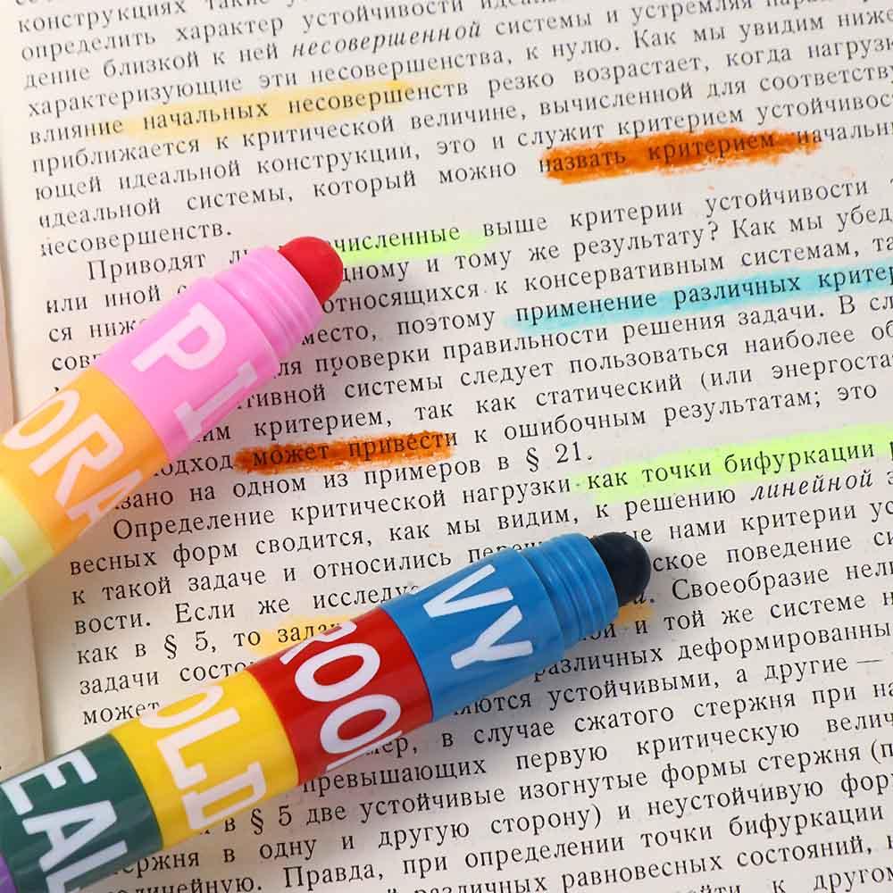 Supplies Crayon Colorful Painting Pens Color Pen Highlighter Marker Pen Solid Fluorescent Pen