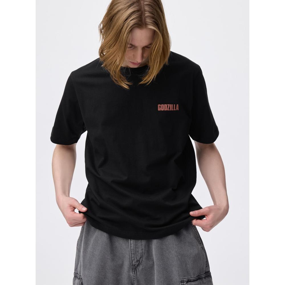 GU by Uniqlo Графическая футболка Годзилла