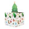 1Pc DIY Surprise Pull Unique Gift Boxes Merry Christmas Money Case Xmas With Card Holder