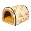 Waterproof dog kennel Cozy Small pet house Weatherproof Cat Dog Cave Dogs Enclosed House Warm Dog House Soft Pet Bed Tent